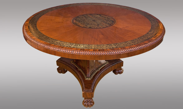 Fine Early 19th.Century <br/Regency Period <br/>Mahogahy Center Table