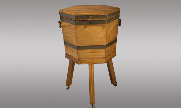 George III mahogany Wine Cooler<br/>Circa 1790