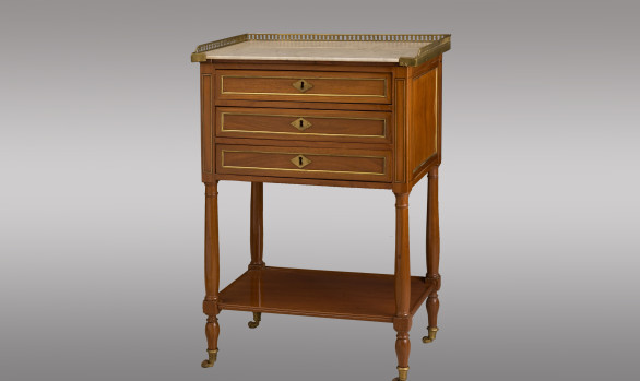 Directoire mahogany side Table<br/>Circa 1800