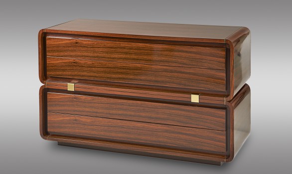 Four drawers rosewod Commode<br/>Circa 1940