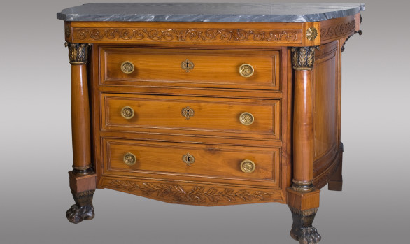 Empire French Alpine Commode<br/> Early 19th. Century