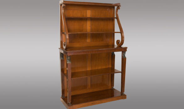 A fine quality open Bookcase<br/>Regency Period <br/> Early 19th. Century