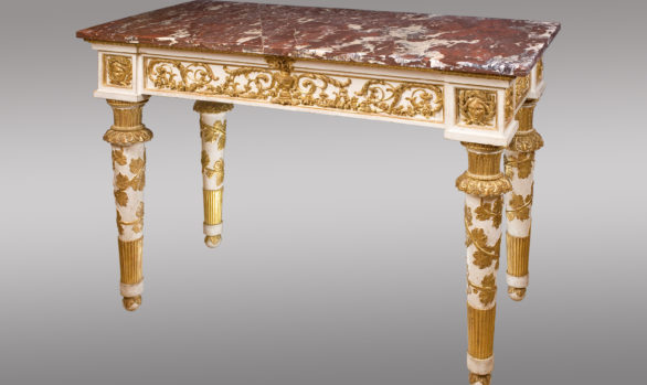 Spectacular pair of Neapolitan Consoles<br/> Circa 1810